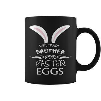 Funny Easter Brother Egg Hunting Rabbit Party V2 Coffee Mug - Seseable