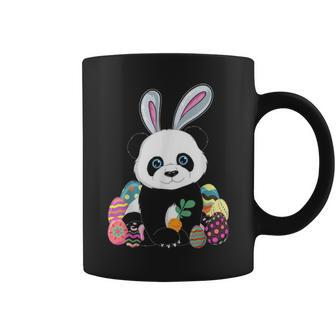 Funny Easter Panda Bunny Rabbit Eggs Hunting Coffee Mug - Seseable