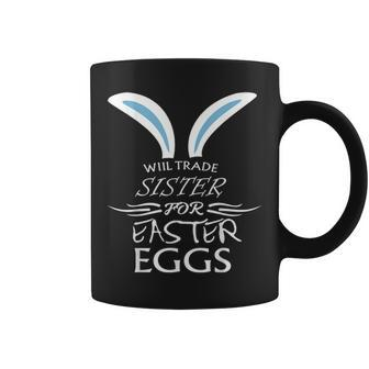 Funny Easter Sister Egg Hunting Rabbit Party Coffee Mug - Seseable