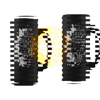 Funny F-Bomb Mom With Tattoos Pretty Eyes And Thick Thighs Coffee Mug - Thegiftio