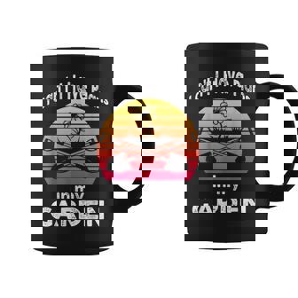 Funny Fathers Day I Cant I Have Plans In My Garden Gardening Coffee Mug - Thegiftio UK
