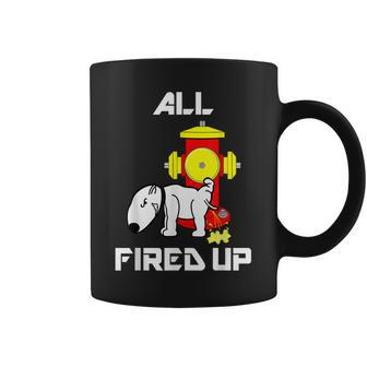 Funny Fire Hydrant Fireman Gift Dog Fighter Firefighter Coffee Mug - Seseable