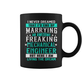 Funny Freaking Awesome Mechanical Engineer Him Her Couples  Coffee Mug