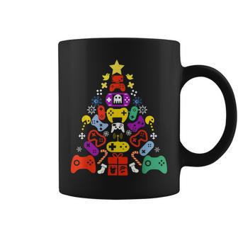 Funny Game Controller Christmas Tree Xmas Gift For Kids Boys Coffee Mug - Thegiftio UK