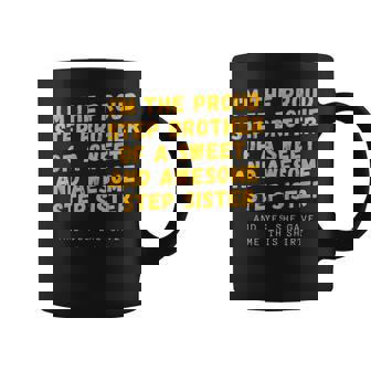 Funny Gift For Stepbrother From Stepsister Make A Great Gag Coffee Mug | Mazezy