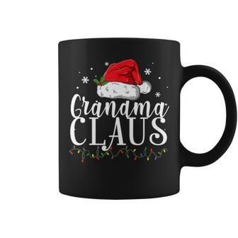 Funny Grandma Claus Christmas Pajamas Santa Gift Coffee Mug - Seseable