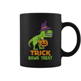 Funny Halloween Trick Rawr Treat Dinosaur Trex Toddler Boys Coffee Mug - Thegiftio UK