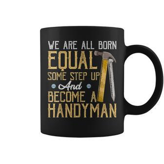 Funny Handyman Dad Fathers Day Gift Coffee Mug - Seseable