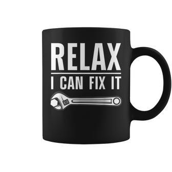 Funny Handyman Design For Men Women Handyman Repair Tools Coffee Mug - Seseable