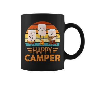 Funny Happy Marshmallow Camper Cute For Kids Women Men Coffee Mug | Mazezy