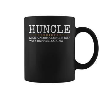 Funny Huncle Like A Normal Uncle But Way Better Looking Gift For Mens Coffee Mug | Mazezy