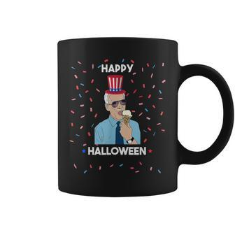 Funny Joe Biden Confusing 4Th Of July And Happy Halloween Coffee Mug - Thegiftio UK