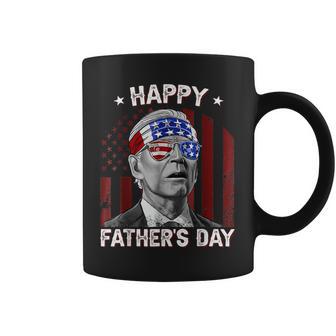 Funny Joe Biden Happy Fathers Day Confused 4Th Of July Coffee Mug - Thegiftio