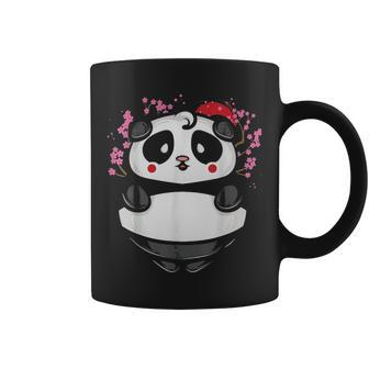 Funny Kawaii Panda Cool Black White Chinese Mother Gift Coffee Mug - Seseable