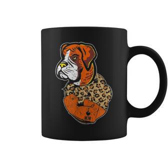 Funny Leopard Dog Boxer Mom Costume Mothers Day Gift Coffee Mug - Seseable