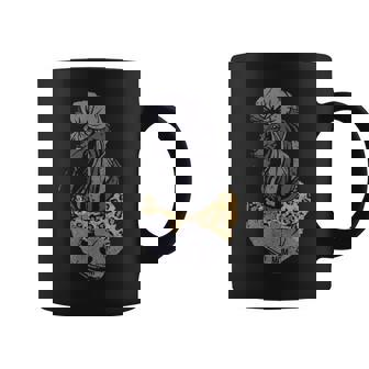 Funny Leopard Dog Poodle Mom Costume Mothers Day Gift Coffee Mug | Seseable FR