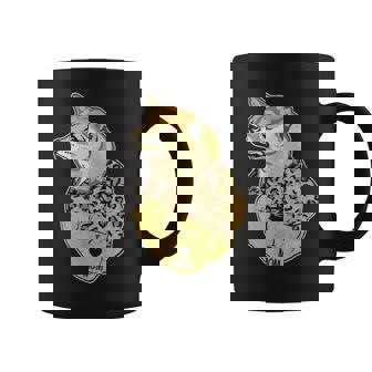 Funny Leopard Dog Shiba Mom Costume Mothers Day Gift Coffee Mug | Seseable FR