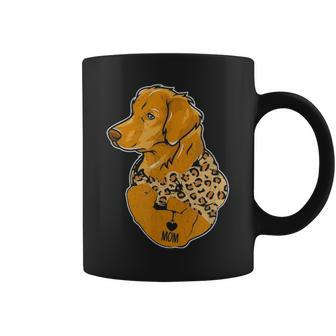 Funny Leopard Labrador Retriever Mom Costume Mothers Day Coffee Mug - Seseable