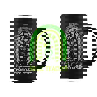Funny Lucky To Be A Music Teacher Rainbow St Patricks Day Coffee Mug - Seseable