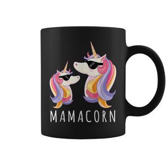 Funny Mamacorn Gift Mama Unicorn Mom And Baby Christmas Coffee Mug