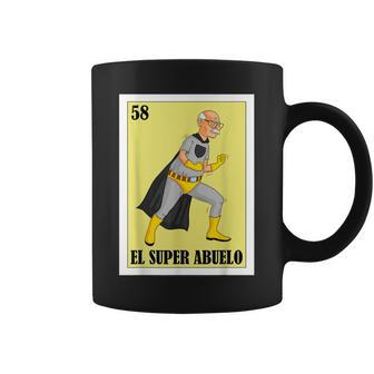 Funny Mexican Design For Grandpa El Super Abuelo Coffee Mug | Mazezy