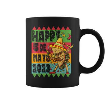 Funny Mexican Fiesta Cinco De Mayo Taco Sombrero Coffee Mug | Mazezy