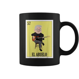 Funny Mexican Guitar Design For Grandpa El Abuelo Coffee Mug | Mazezy