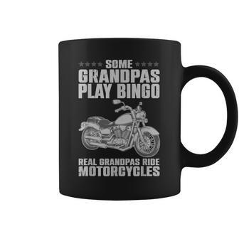 Funny Motorcycle For Grandpa Dad Motorcycle Lovers Riders Coffee Mug - Seseable