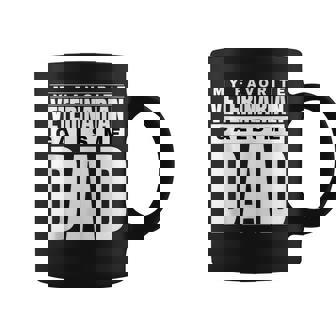 Funny My Favorite Veterinarian Calls Me Dad Fathers Day Coffee Mug - Thegiftio UK
