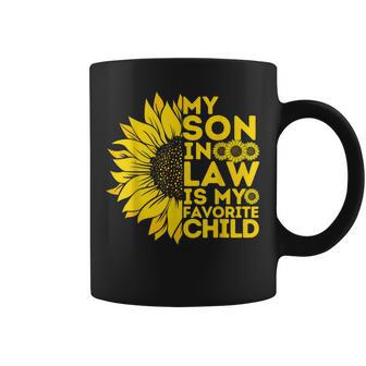 Funny My Son In Law Is My Favorite Child Funny Family Humor Coffee Mug | Mazezy