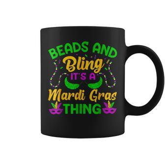 Funny New Orleans Beads And Bling Its A Mardi Gras Thing Coffee Mug - Seseable