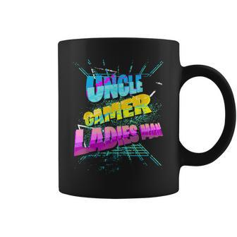 Funny New Uncle Gift For Men Gamer Ladies Man Gift For Mens Coffee Mug | Mazezy UK