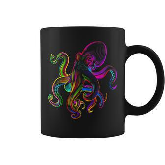Funny Octopus Sea Monster Krakens Jellyfishes Sea Animals Coffee Mug | Mazezy