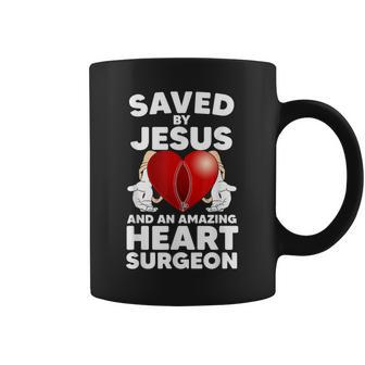 Funny Open Heart Surgery Design For Men Women Heart Patients Coffee Mug | Mazezy