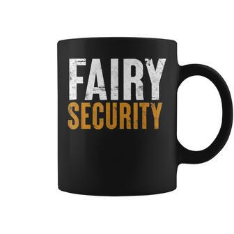 Funny Parents Lazy Easy Costume Fairy Security Halloween Dad Coffee Mug - Thegiftio UK