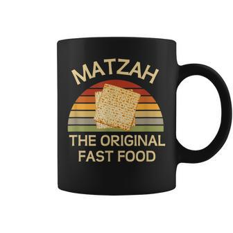 Funny Passover Matzah The Original Fast Food Seder Matzo Coffee Mug | Mazezy AU
