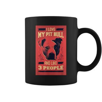 Funny Pitbull Best Gifts Idea For Dogs Pet Pitties Lover Coffee Mug - Seseable
