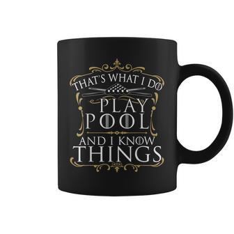 Funny Pool Player Billiards 8 Ball Coffee Mug - Thegiftio UK