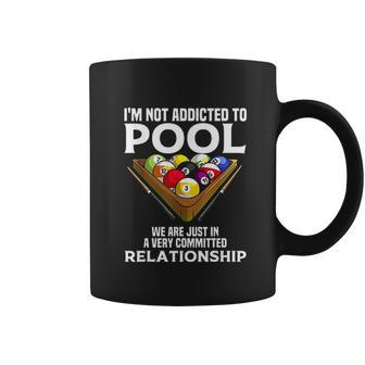 Funny Pool Player Gift For Cool Addicted To Billiards Coffee Mug - Thegiftio UK