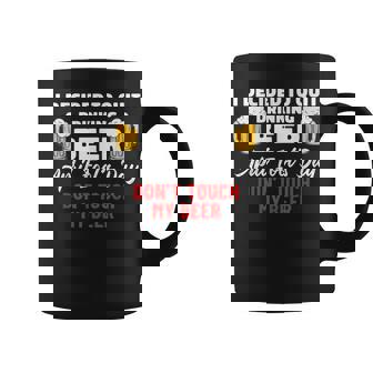 Funny Quit Drinking Beer April Fools Day Quote Beer Lover Coffee Mug | Mazezy