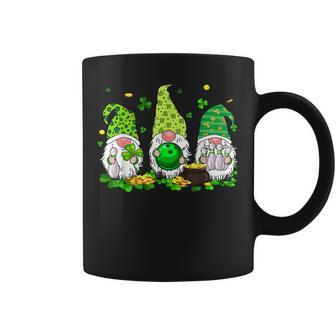 Funny Rainbow Gnomes Bowling Sport Lover St Patricks Day Coffee Mug | Mazezy