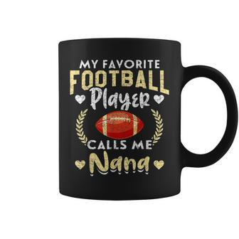 Funny Retired Football Player Grandma Nana American Football Coffee Mug | Mazezy