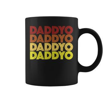 Funny Retro Daddyo Christmas Gift Dads Stepdad Gift For Mens Coffee Mug | Mazezy