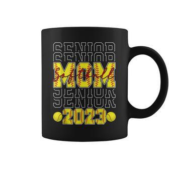 Funny Senior Softball Mom Class Of 2023 Graduate Mothers Day Coffee Mug | Mazezy