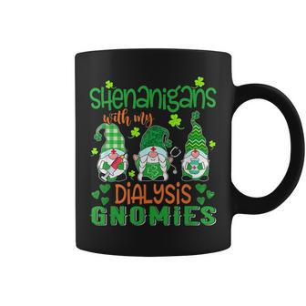 Funny Shenanigans Dialysis Gnomies St Patricks Day Nurse Coffee Mug - Thegiftio UK