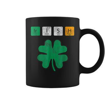 Funny St Patricks Day Science Teacher Irish Chemistry V2 Coffee Mug - Seseable
