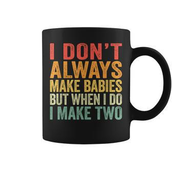 Funny Twins Announcement Gift For Pregnant Mom Or Dad To Be Coffee Mug - Thegiftio UK