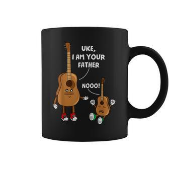 Funny Ukulele Guitar Lover Music Uke I Am Your Father Coffee Mug - Seseable