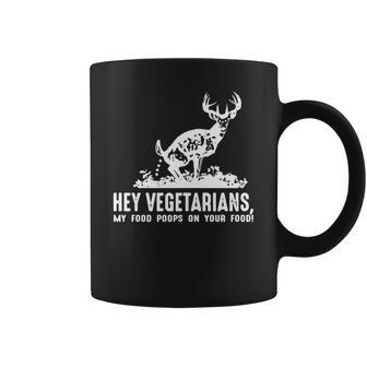 Funny Vegetarian Meat Eater Deer T Shirt - Hunting Shirt Coffee Mug - Thegiftio UK