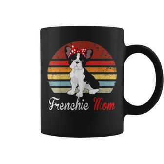 Funny Vintage Frenchie Bulldog Mom For Dog Lovers Coffee Mug - Seseable